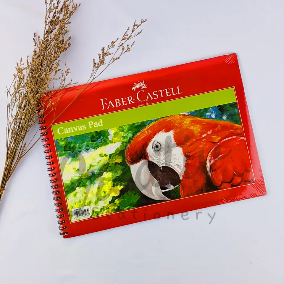 Faber Castell Canvas Pad Sketch Book Sketchbook Buku Gambar