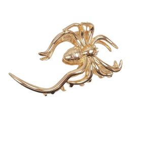 ChicNook กิ๊บติดผมฮาโลวี น ที่คาดผมฮาโลวีน halloween accessories รูปทรงเรขาคณิต กรงเล็บขนแมงมุม เป็นรูกลวง Y2K คลิปฉลามขนาดใหญ่ พังก์สไตล์ ชุดคลุมศีรษะ ที่หนีบผมโลหะ สาวๆ