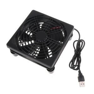 12cm Cooling Fan 5V USB Power Supply Quiet Silent Fan for Router TV Radiator Cooler DIY Repair Parts