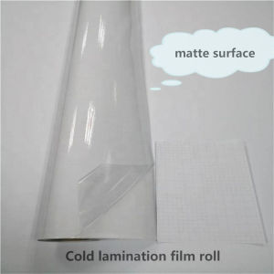 Thickened 120gsm/140gsm cold lamination filmmatte laminate film advertising photo film book wrapped film roll