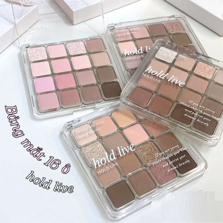 Bảng Phấn Mắt Hold Live 16 ô màu HOLD LIVE Sunset Magic Eyeshadow Tray ...