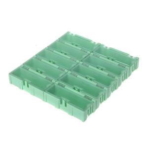 Mini SMT hộp điện tử IC lưu trữ linh kiện điện tử cho trường hợp 75x31.5x21