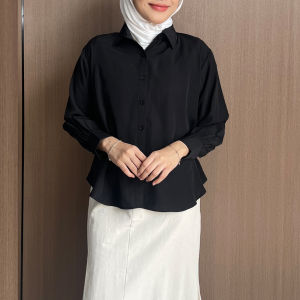 YEPPUOUTFIT - Myra Shirt | Basic Kemeja Formal Semi Formal Bahan Soft Cotton Super Adem Flowly