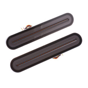 2Pcs Lampu Led Stop Lamp Truck Running 3 Warna Anti Air Lampu Rem Truck Kanan Kiri Stop Lamp Truk Model Lampu Rem Belakang Truk