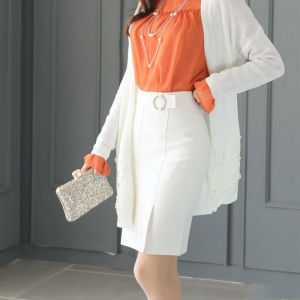 Chân váy nữ công sở dài 50cm phong cách thanh lịch - Vannhshop MS019