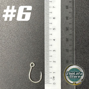 Single Hook Heavy Duty Super Sharp Hook Sinking Minnow Mata Kail Gewang Tajam Murah Casting