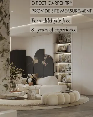 【SG Local Contractor】【Custom Furniture】Living Room Renovation /TV Console /Feature Wall / Hallway/ Display cabinet /Shoe Cabinet/ Carpentry works