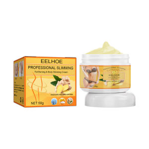 Eelhoe Ginger Fat Burning Cream Anti-cellulite Fat-Lossing Cream Body Weight Loss Slimming Massage Legs Legs Effectively Reduce Cream Massage Body Toning Slimming Gel Loss Weight Shaping Detox Burning Fat Ginger Cream Muscle Relaxation Therapy