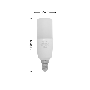 Dycorra LED Pin Lamp Bulb E14 7W 9W Day Warm 220V Bright Energy Saving Frosted Bayonet Lamp