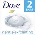 Dove Bar Gentle Exfoliating 3.75oz x2. 