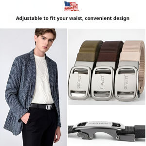 GUGETI Tactical Pilot Belt Military Style Durable Adjustable Waist Strap for Outdoor Activities Mens Fashion Accessory