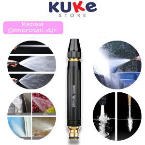 KUKE KEPALA SEMPROTAN AIR CUCI MOTOR MOBIL KUNINGAN/SPRAY STEAM SEMPROTAN TAMAN/HOSE NOZZLE SPRAY KEPALA SAMBUNGAN KRAN AIR CUCI AC MOTOR MOBIL