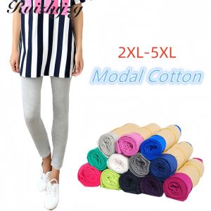 Ruizhijzg Plus Size 35-100kg Womens Modal Cotton Leggings Ladies Girls Elastic High Waist  bamboo fibre Sleep Night Yoga Sport Long Pant Female Slim Pencil Skinny Trousers Safety Trousers