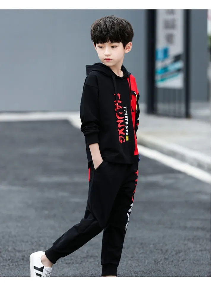 2023 Boys Clothes Set Sweatshirt Pants Tracksuits spring Autumn