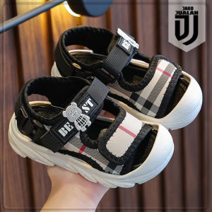 Sandal Gunung Perekat Anak Laki Laki Perempuan Motif Kotak Kotak / Sandal Sepatu Anak Balita Cowok Cewek Fashion / Sandal Anak Casual Sol Karet Sporty / Sandal Baby Pria Wanita Best Bear Model Terkini / Sandal Gunung Keren Anak Lucu Trendy