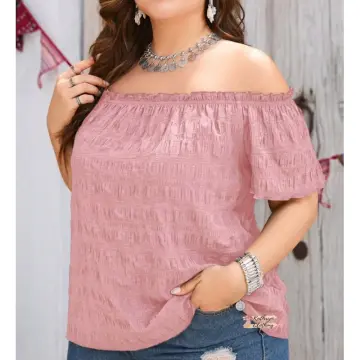 Shop Lazada Off Shoulder Blouse with great discounts and prices online Sep 2024 Lazada Philippines