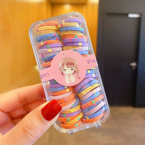 F4 Ikat Rambut Anak isi 60pcs Karet Rambut Kecil untuk Kepang Rambut Cute Baby Hair Bands ISB004