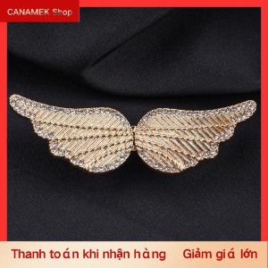 CS Xách Tay Đôi Cánh Thiên Thần Jeans Eo Nút Có Thể Điều Chỉnh Clip Cho Quần Váy Eo Thắt Chặt Khóa Pin Nút Quần Áo Nguồn Cung Cấp