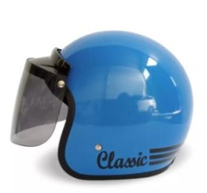 Helm Retro Bogo Gloss / Helm Bogo Dewasa / Helm Bogo Garis Classic Gloss
