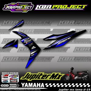 Stiker Striping JUPITER MX LAMA Lis Variasi Stiker Motor YAMAHA Desain Racing D- 19 Bisa Cod PREMIUM