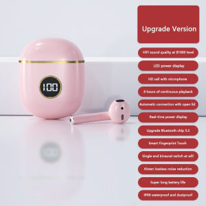 TWS X88 Headphone Bluetooth 5.3 TWS Wireless Earbuds Stereo Sports Earhook Earphones With Dual HD Microphone