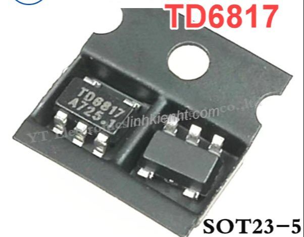 Túi 5 con IC nguồn hạ áp TD6817 5 chân | Lazada.vn
