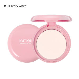 Ta💋.COD Bedak Kecantikan Kulit Natural Concealer Setting Powder Alas Bedak Kosmetik Basah dan Kering