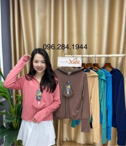 ÁO KHOÁC NẮNG NỮ Aó chống nắng nữ 2 LỚP VẢI THÔNG HƠI KIM CƯƠNG CHỐNG TIA UV NĂM 2022