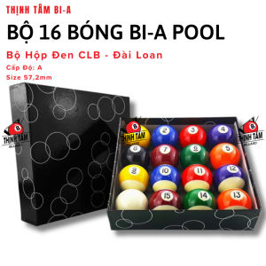 [THỊNH TÂM] Bộ 16 Bóng Bida Lỗ Yameiya Đen Bộ Bóng Bi-A Pool Black CLB