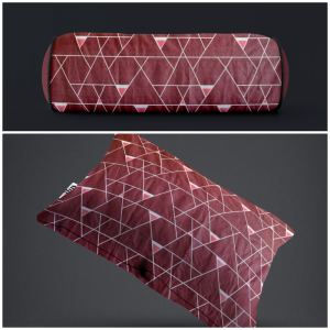 Sarung Bantal Dan Sarung Guling Motif Katun Disperse
