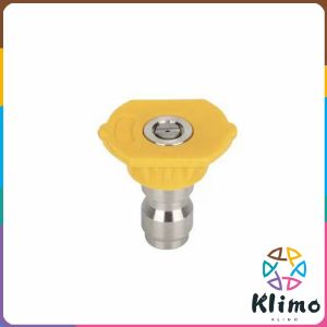Klimo Stainless Steel Quick Connect Pressure Washer Nozzle 0 15 25 40 64 Degree Nozzles