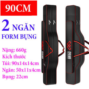 Túi đựng cần câu cá cao cấp 80cm 1m25 2 ngăn 3 ngăn  chống thấm vải dày sức chứa tốt bền đẹp giá tốt - SANAMI FISHING