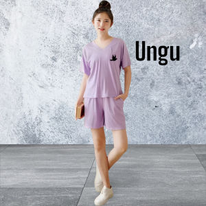 Gs - Setelan Vneck Bird Wanita DTF