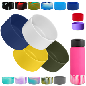 Boot Silicon Protection Cover for Hydro Flask Accessories 12 to 24oz 32&40 oz Water Bottle Protective Bottom Non-Slip Tumbler Boot Sleeve