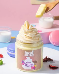 BLUE BURRIES MUFFIN WHIPPED SOAP 160g/蓝埋松饼搅打肥皂 160g