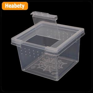 【2-3 days delivery】 Plastic Insect Spider Habitat Feeding Box Case Container Tank Transport Case Toy