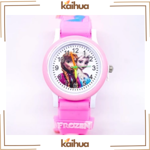 KAIHUA JAM TANGAN ANAK KARAKTER RUBBER KARET TIMBUL LUCU ANALOG GROSIR MURAH KIDS FASHION JA004