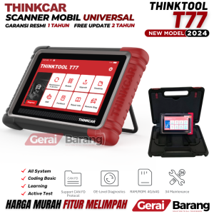 Scanner Mobil Universal New THINKCAR THINKTOOL T77 Support  CANFD DoIP Coding Learning Garansi Resmi