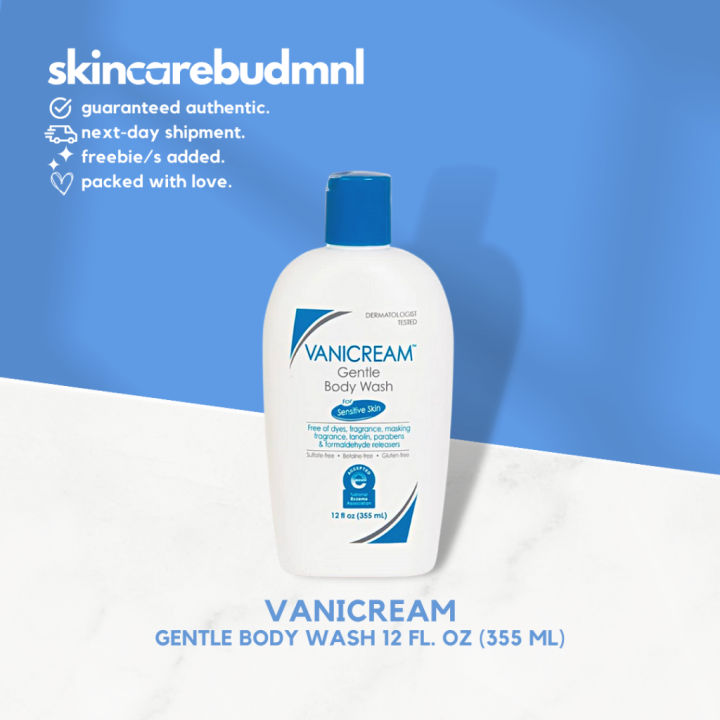 Vanicream Gentle Body Wash for Sensitive Skin 12 fl. oz (355 ml) by skincarebudmnl Lazada PH