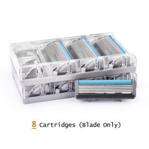 Qshave Dao Cạo Râu Hướng Dẫn Sử Dụng Người Nhện Đen Đức Lưỡi X5 Với Lưỡi Tông Đơ Lựa Chọn Hộp Mực 4 & 8 & 16 2026