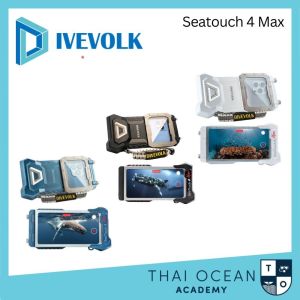 DIVEVOLK SeaTouch 4 MAX Underwater Iphone 11/12/13/14/15/16/XR/XS/XE & Android เคสโทรศัพท์กันน้ำหน้าจอสัมผัส