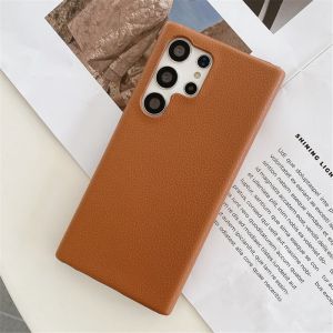 Kisscase Ốp điện thoại cho Samsung da thời trang chống sốc Galaxy s24ultra S23 + S23 S22 Plus S21 S20 morandi vỏ ôm màu trơn