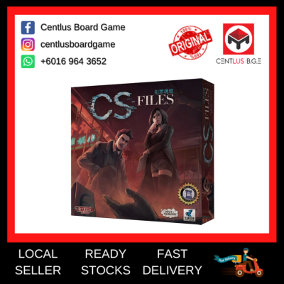 [Centlus] CS-Files (Deception: Murder in Hong Kong) Board Game