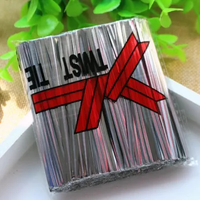 800pcs Twist Wire Tie / Sealing Wires / Ties Packaging String for Birthday Party / Wedding