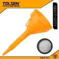 Tolsen Big PE Funnel w/ Stainless Mesh (145mm) 65230. 