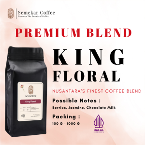 King Floral Specialty Arabica Kopi biji bubuk Coffee by semekar Roasted