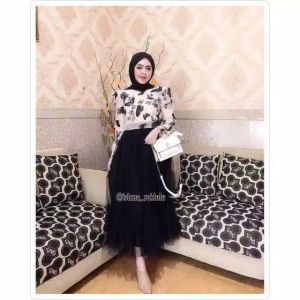 ROK TUTU WANITA DEWASA MURAH BERKUALITAS  MUTIARA REMPEL ( JESSICA) BAHAN TILE IMPORTR