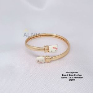Gelang Tangan Anak Wanita Aksesoris Fashion Awet Tahan Lama Anti Karat Cocok Untuk Harian
