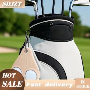 SDJZT Golf bóng tinh hoàn sac chủ Silicone Golf Bóng Chủ Pouch vui Golf Bóng sac chủ xách tay Golf Bóng lưu trữ túi cho Golf giỏ hàng túi hoặc vành đai prank giả chảy xệ Quà Tặng