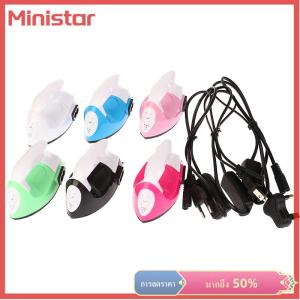Ministar เครื่องรีดเหล็กไฟฟ้าขนาดเล็กพกพาสะดวกใช้ความร้อนสำหรับรีดผ้าเสื้อผ้าเครื่องใช้ในการซักปลั๊กแบบยุโรป สหรัฐ อังกฤษ